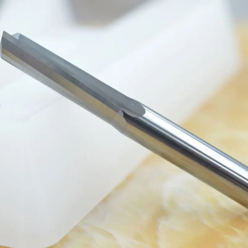 

Two Flutes Straight Router Bits for Wood CNC Straight Engraving Cutters End Mill Tools Milling Cutter High-quality