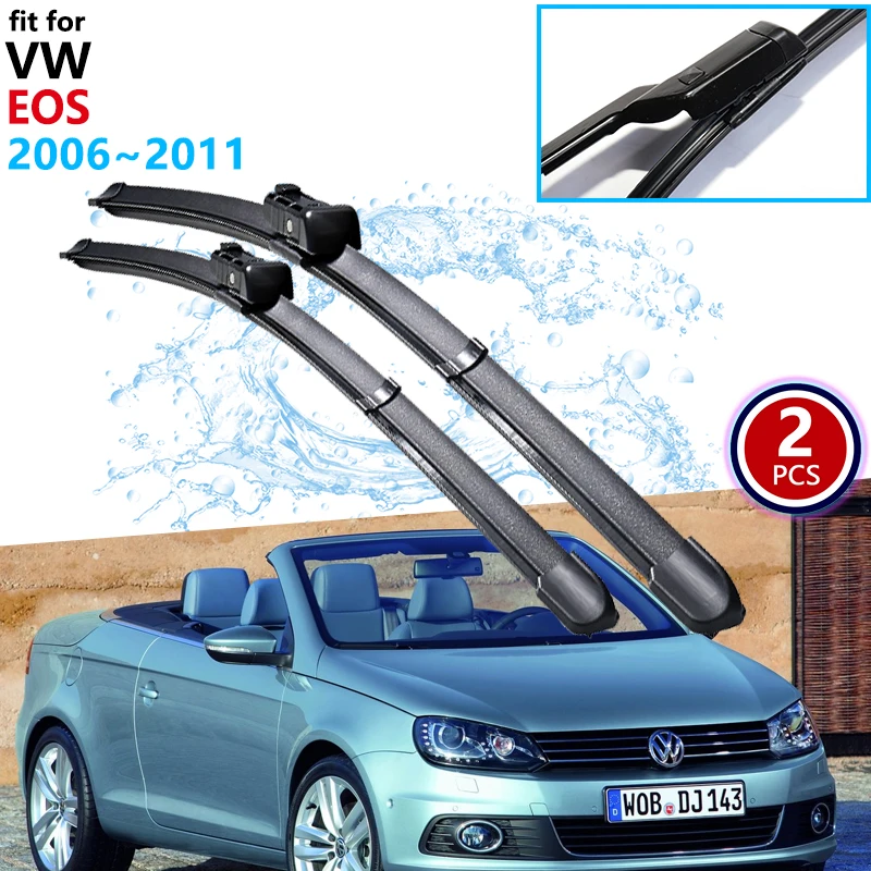 

Car Wiper Blades for Volkswagen VW EOS 2006~2011 Front Window Windshield Windscreen Car Accessories 2007 2008 2009 2010