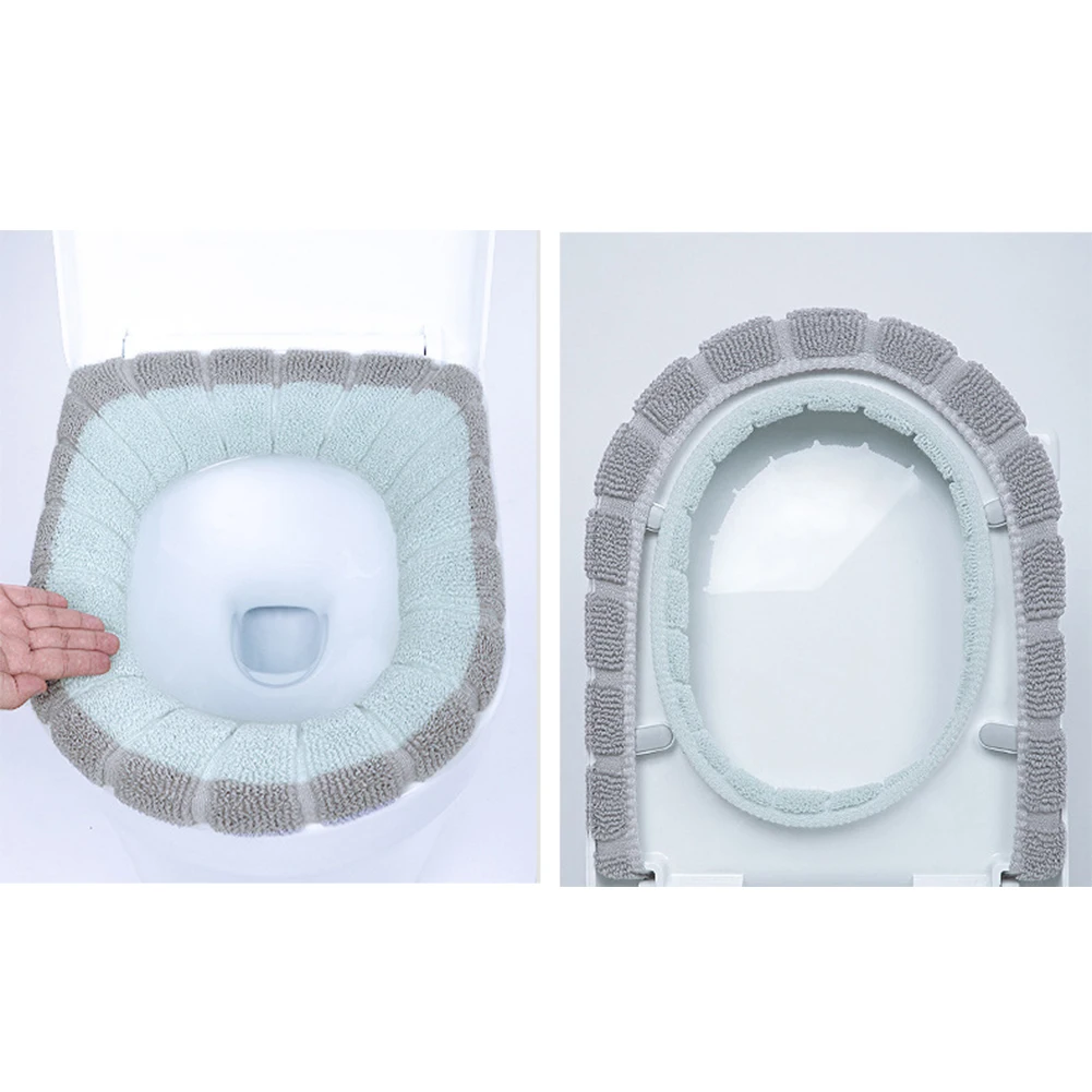 Ванная комната Туалетная подушка сиденья полностью закрытый корпус с двумя