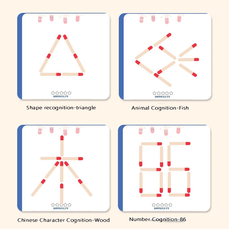 

Children Magnetic Wooden Puzzle Book Clip Logical Thinking Game Mathematical Interactive Toys for Kids Gifts