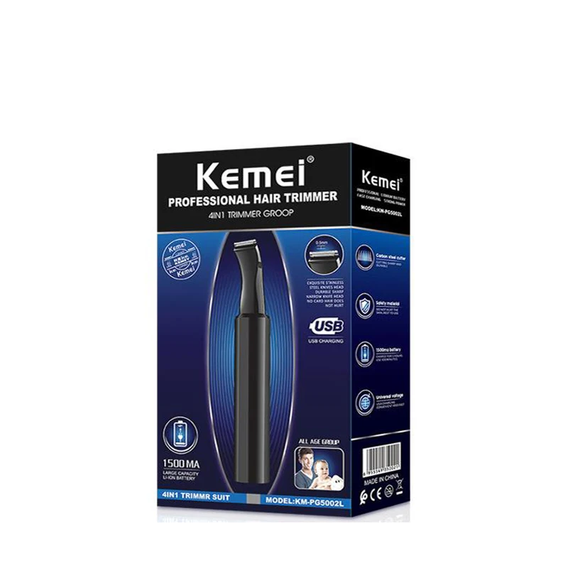 

kemei lady Shaver KM-pg5002L electric shaver 4 in 1 Nose trimmer eyebrow trimmer beard trimmer body shaver rechargeable remover