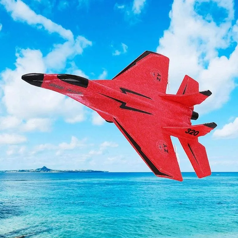 

Remote Control Aircraft Su-35,1pcs Fx-820 Su-35 Epp 290mm Wingspan 2.4g 2ch Remote Control Rc Airplane Aircraft Rtf