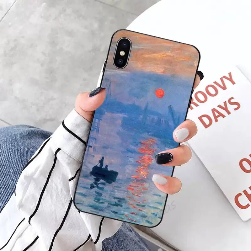 

Van Gogh famous art painting luxury brand Phone Case cover for iPhone 11 12 pro XS MAX 8 7 6 6S Plus X 5S SE 2020 XR