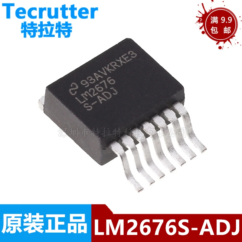 

10pcs/lot LM2676S-ADJ TO-263 LM2676SX-ADJ Switch Adjustable Voltage Regulator