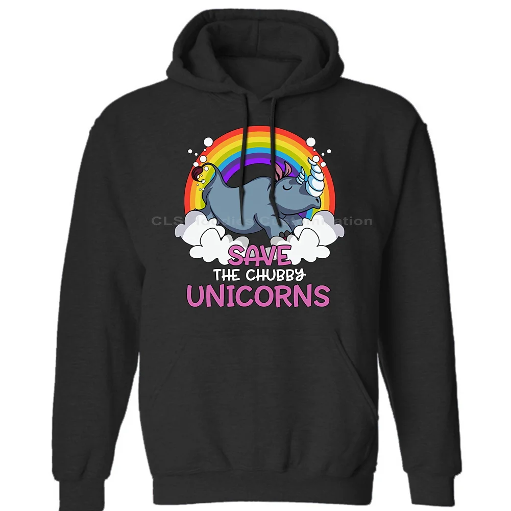 Cave The Chubby Unicorns Смешные носорог красочные Радуга подарок идея унисекс Мужские и