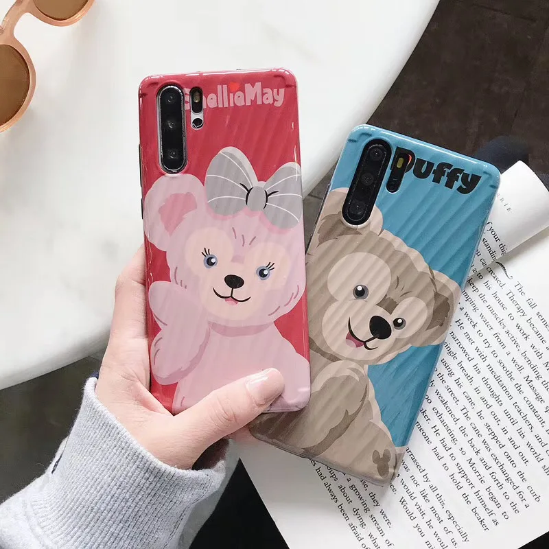 Милый мультяшный чехол Duffy Bear StellaLou Ballet rabbit shelliemei Gelatoni для huawei P30 P30pro Nova 4 5 mate 20 30 pro