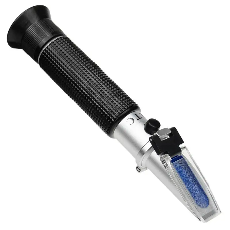 New Salinity Refractometer For Seawater And Marine Fishkeeping Aquarium 0-100 Ppt With Automatic Temperature Compensation | Инструменты