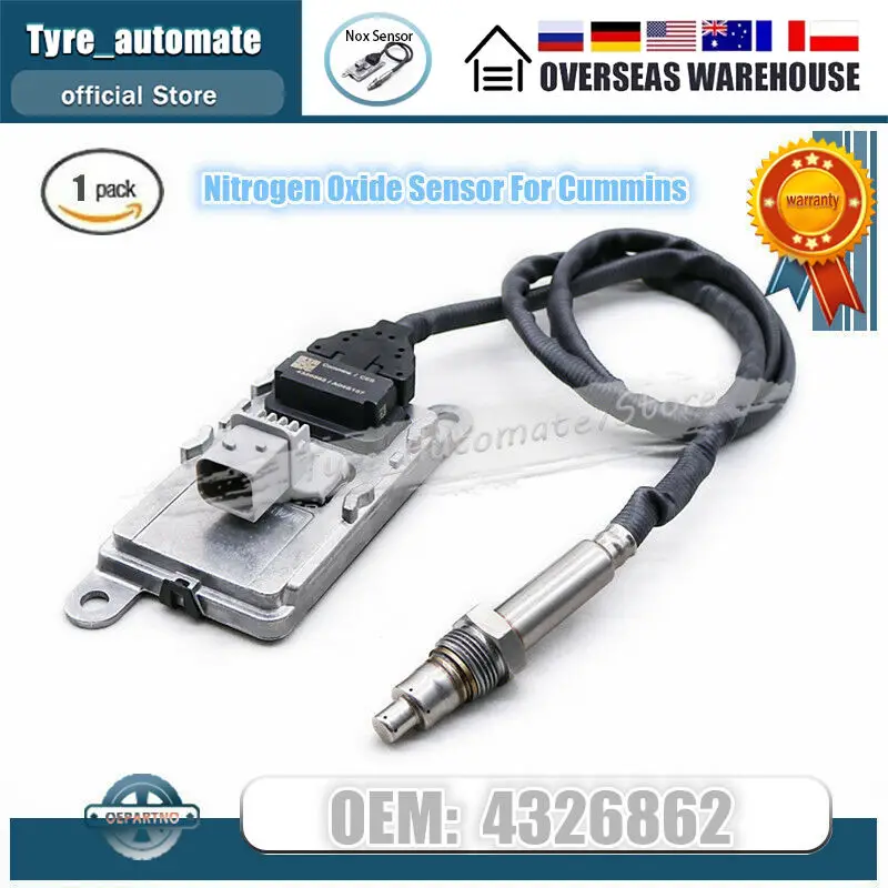Датчик Nox оксида азота 5WK9 6751C 4326862 Подходит для деталей Cummins