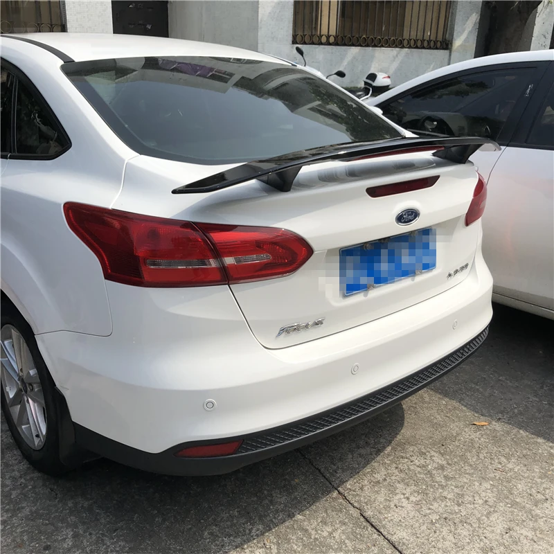 Для Ford Focus спойлер 2012-2014 TF Высокое качество ABS Материал заднее крыло автомобиля