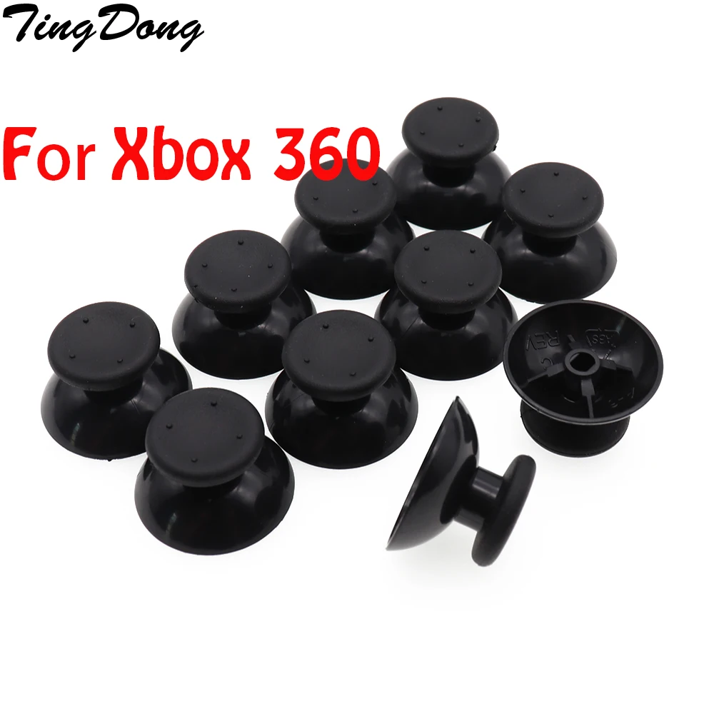 

300pcs/lot For Microsoft for XBOX 360 Gamepad Controller Repair Parts Analog Joystick Replacement thumb Stick grips Caps