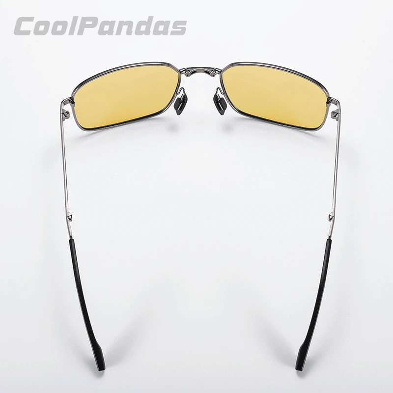 Солнцезащитные очки CoolPandas Мужские Складные фотохромные поляризационные