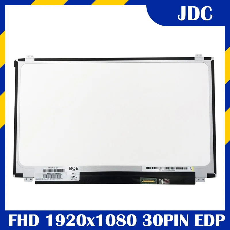 

15.6" IPS Laptop LCD Screen NV156FHM-N42 N41 V8.0 fit LP156WF6-SPK1 B156HAN06.1 FHD 1920x1080 LED Display Panel 30pins eDP