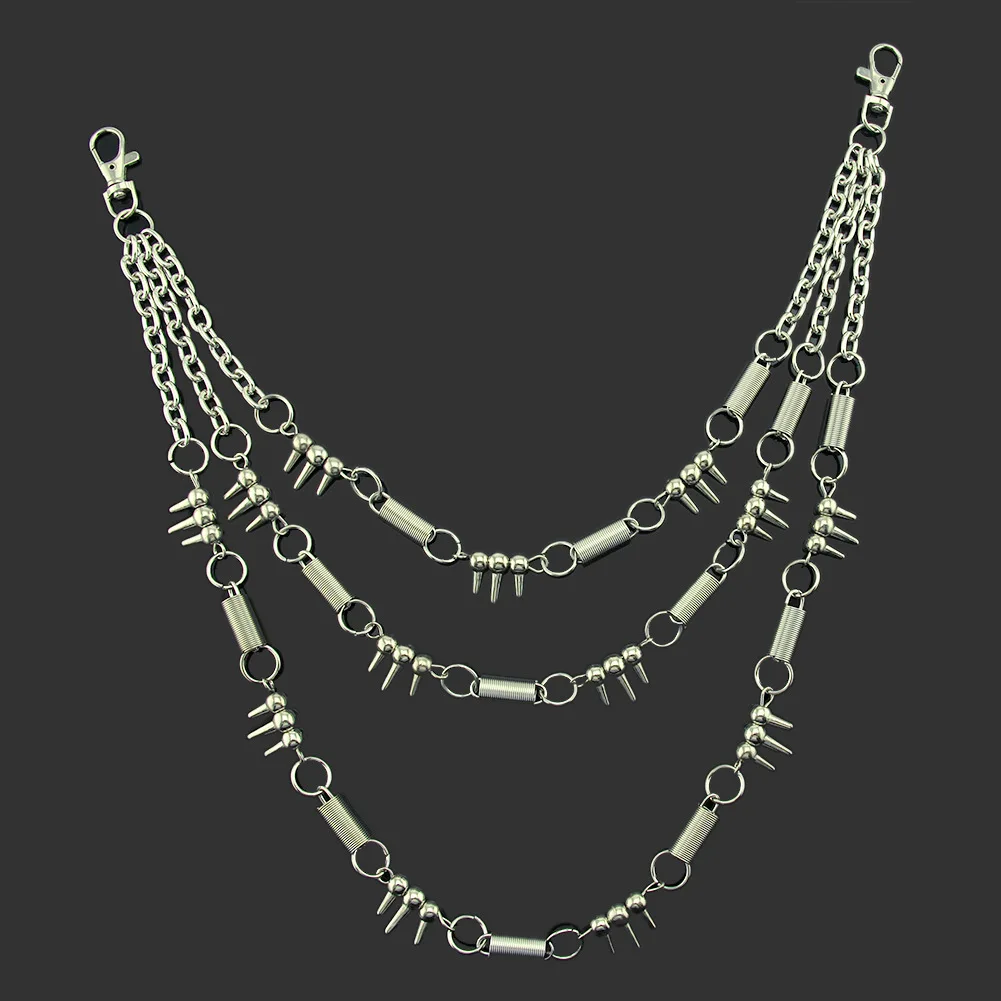 Стильные мужские джинсы в стиле панк европейском и американском на молнии ремень