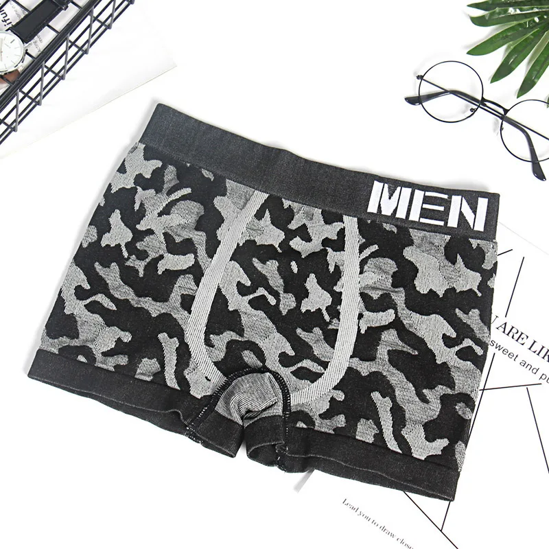 Сексуальные боксеры мужское нижнее белье хлопок мужские трусы чистые шорты ropa