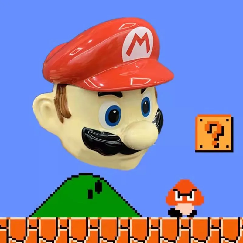 3D Керамическая кофейная кружка Super Mario для канализации чашка молока чая и