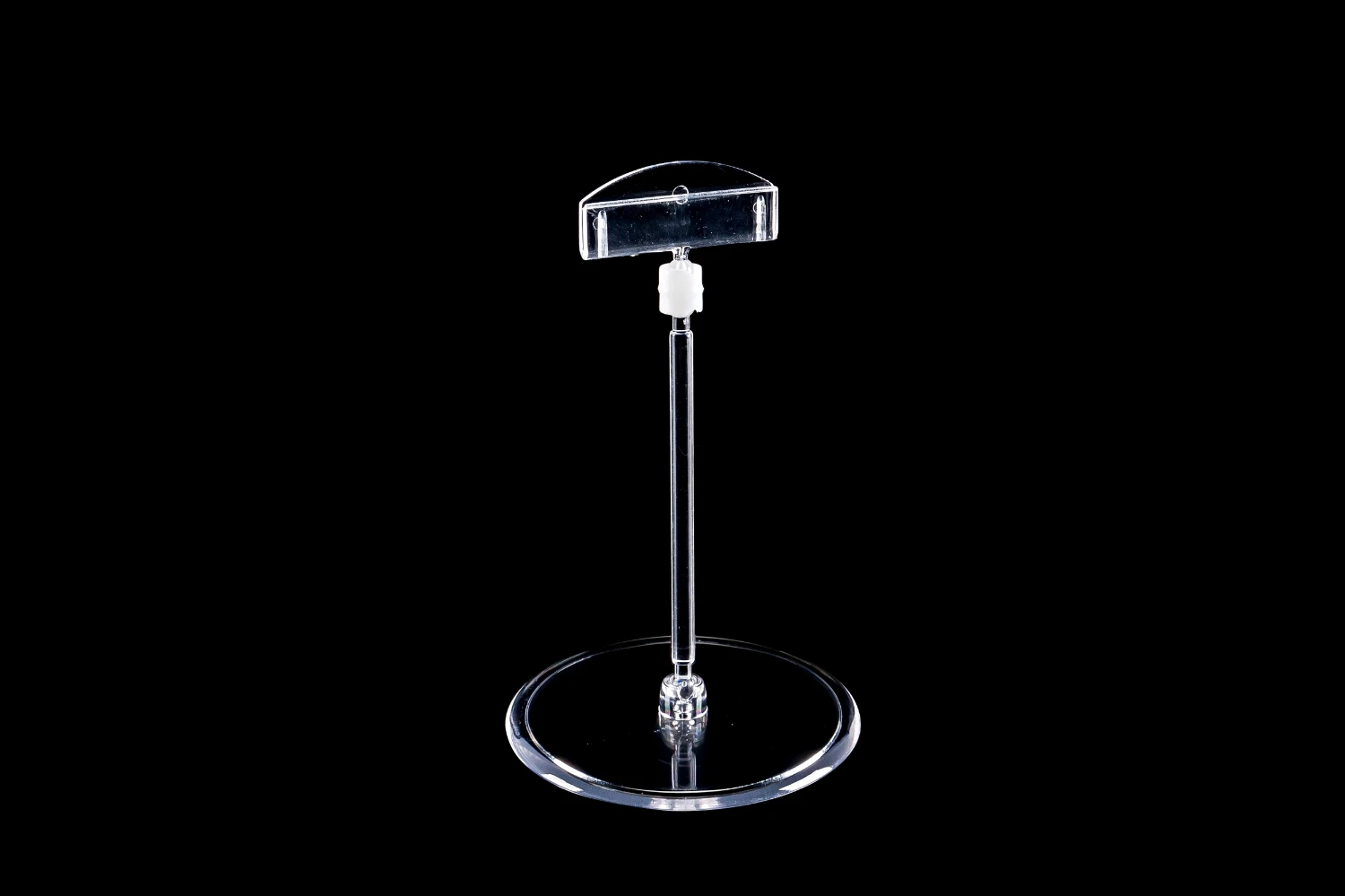 

Ceremony Label Clip Universal 360Â° Rotating Clear Price Holder Wedding Name Tag Display