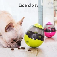 interactive cat toy iq treat ball smarter pet toys food ball food dispenser for cats playing training balls pet supplies