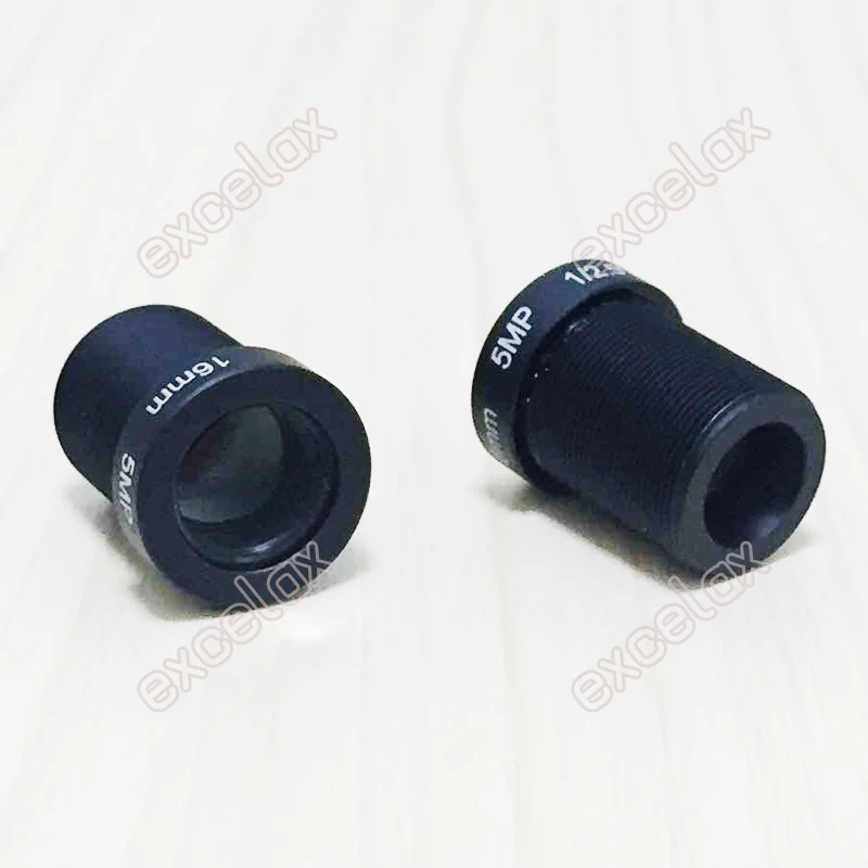 5 шт./лот 5MP 1/2. &quot16 мм F1.8 фиксированная диафрагма инфракрасная съемка MTV M12