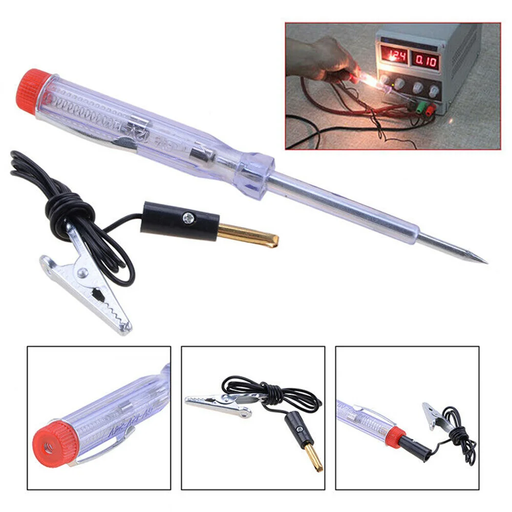 

Circuit Voltage Tester Test Pen Car For Automotive 6V/12V/24V Portable practical