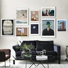 Художественный выставочный постер Rene Magritte, ретро художественные абстрактные постеры, высококачественное художественное искусство, подарки на стену, креативный домашний декор