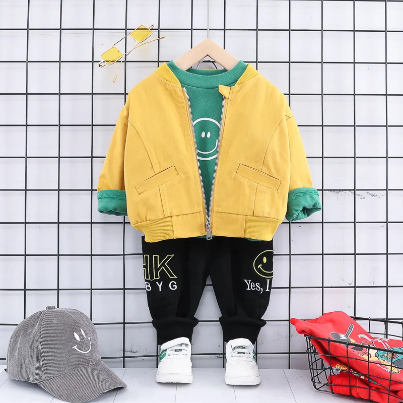 2021 New Baby Boy Suit Clothing Sets Kids Birthday Party Formal Outfits Suit Children Fashion Handsome Toddler Cotton 0-3 Years