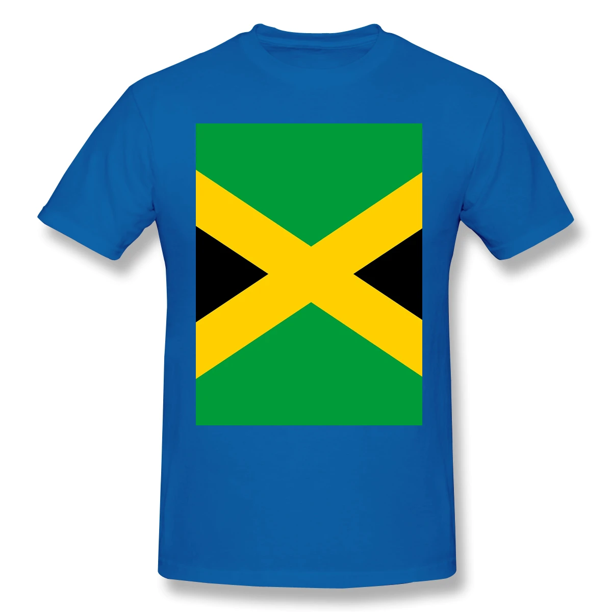 

Jamaican Flag Men's Basic Short Sleeve T-Shirt Funny R333 Tees USA Size