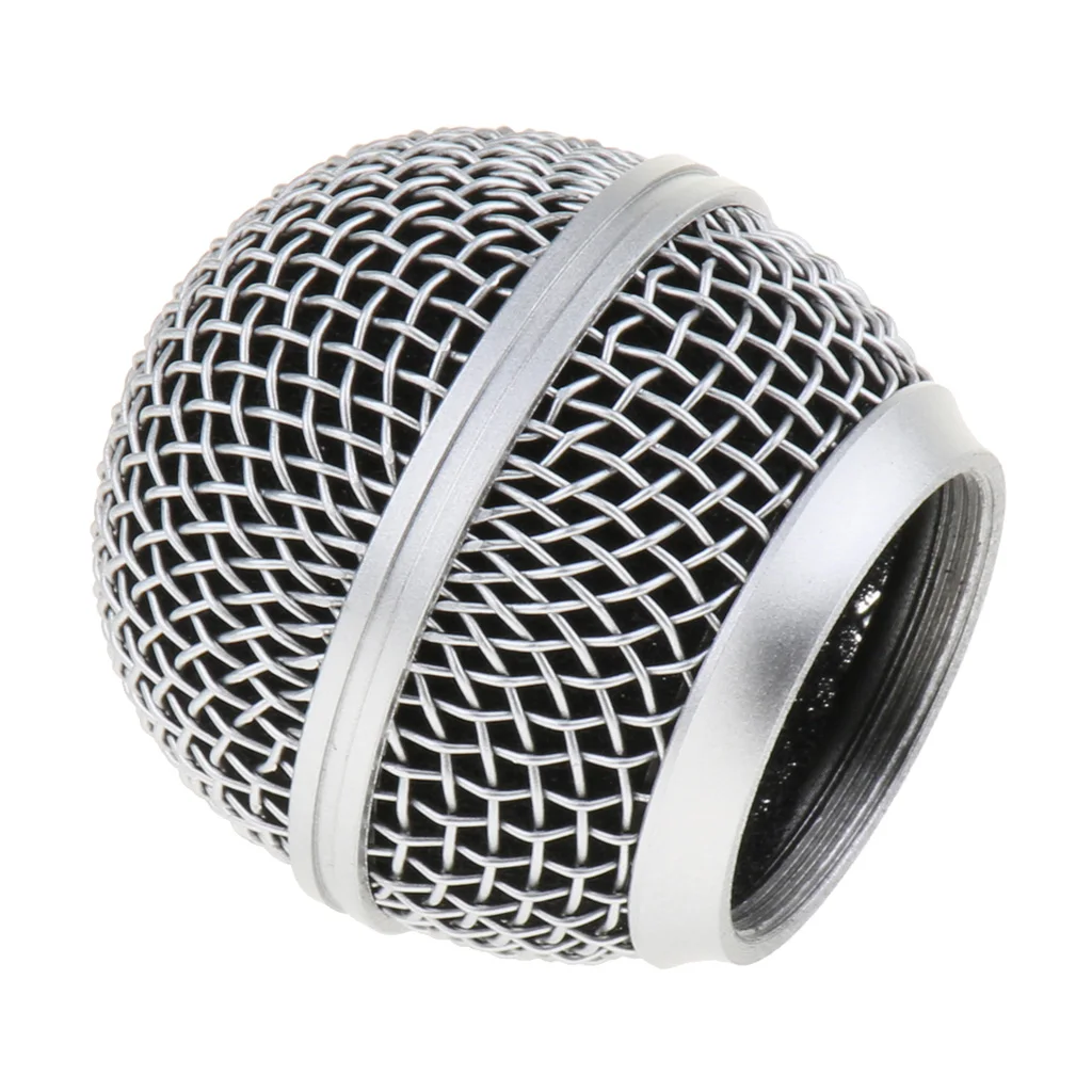 Прочная стальная микрофонная решетка Mic Mesh Grill с шаровой головкой, устойчивая к коррозии