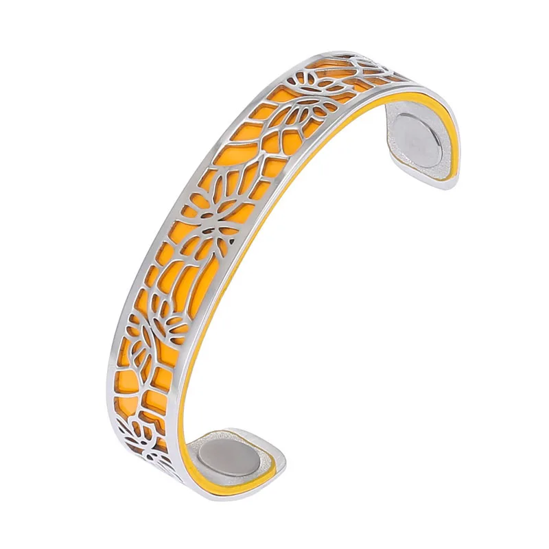 005 Cremo DIY Браслеты-манжеты для женщин Bijoux Yoiumit браслет из нержавеющей стали Manchette Femme Реверсивные кожаные ювелирные изделия - Окраска металла: 005