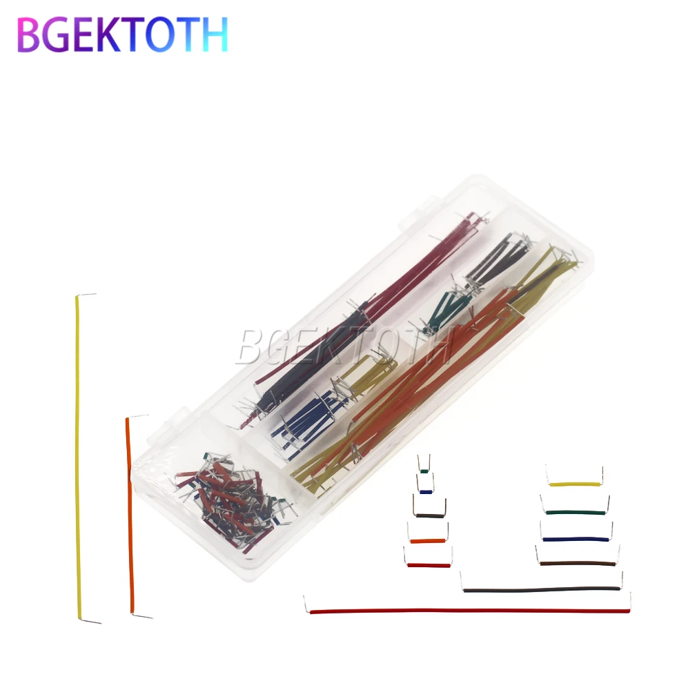 Лидер продаж 140 шт. U образная макетная плата без пайки джампер кабель набор