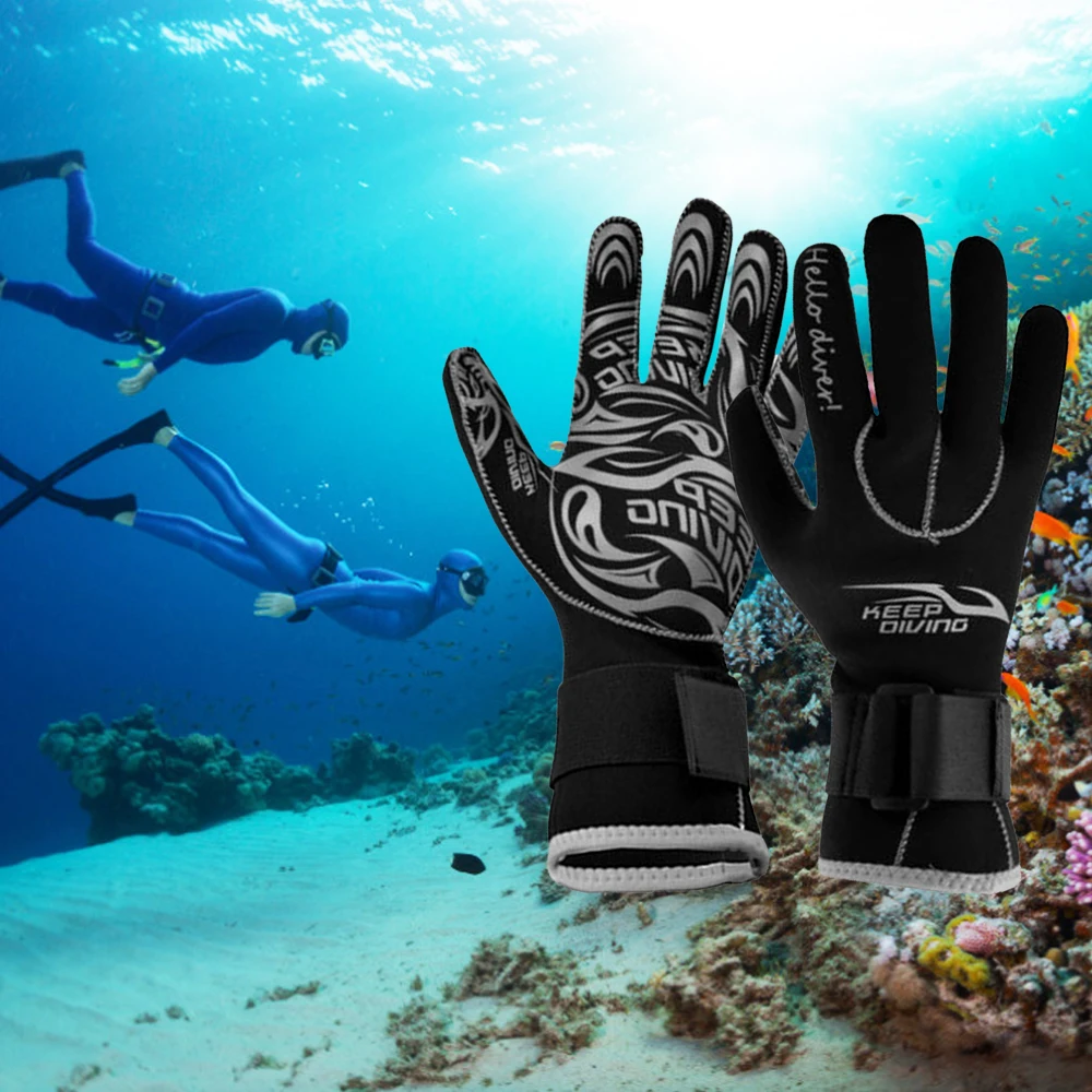

Diving Gloves Women Men 3MM Neoprene Snorkeling Gloves for Snorkeling Swimming Surfing Kayaking Diving