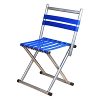 portable folding stool outdoor picnic camping with back stool