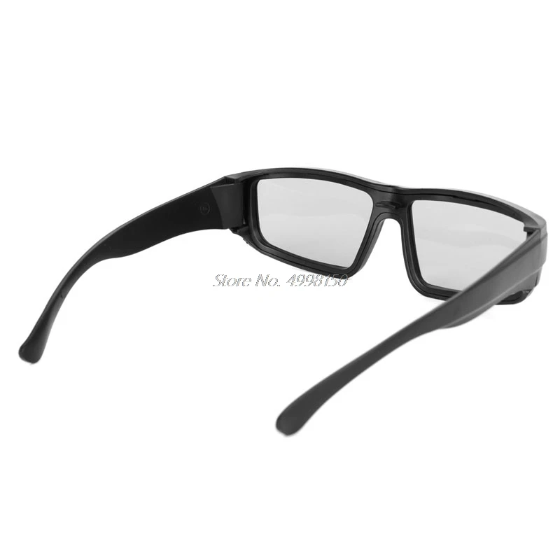 1 шт. Пассивные 3D очки черные H4 круговые поляризационные для просмотра кино паба
