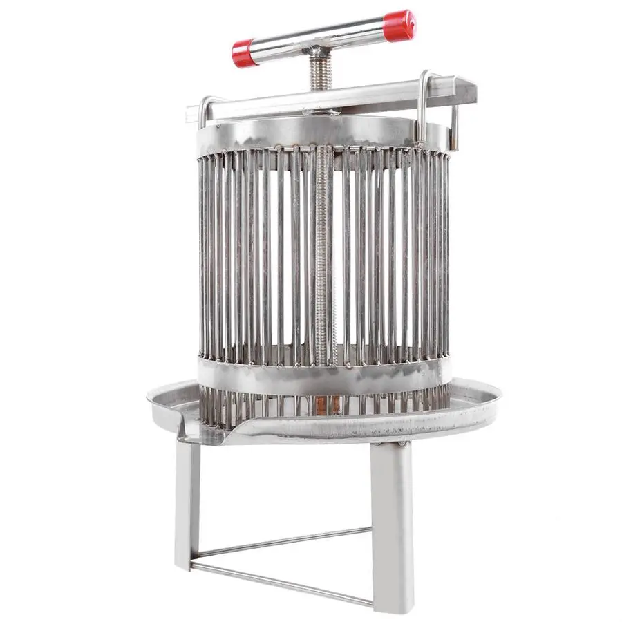 Домашний ручной пресс для меда из нержавеющей стали воска принадлежности