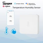 Датчик температуры и влажности SONOFF SNZB-02 ZigBee, умный дом, работает с приложением eWeLink в режиме реального времени, работает с Alexa Google Home, 10 шт.