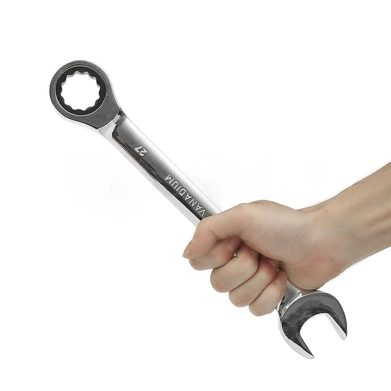 6/7/8/10 мм хромованадиевая сталь метрическая фиксированная головка трещотка