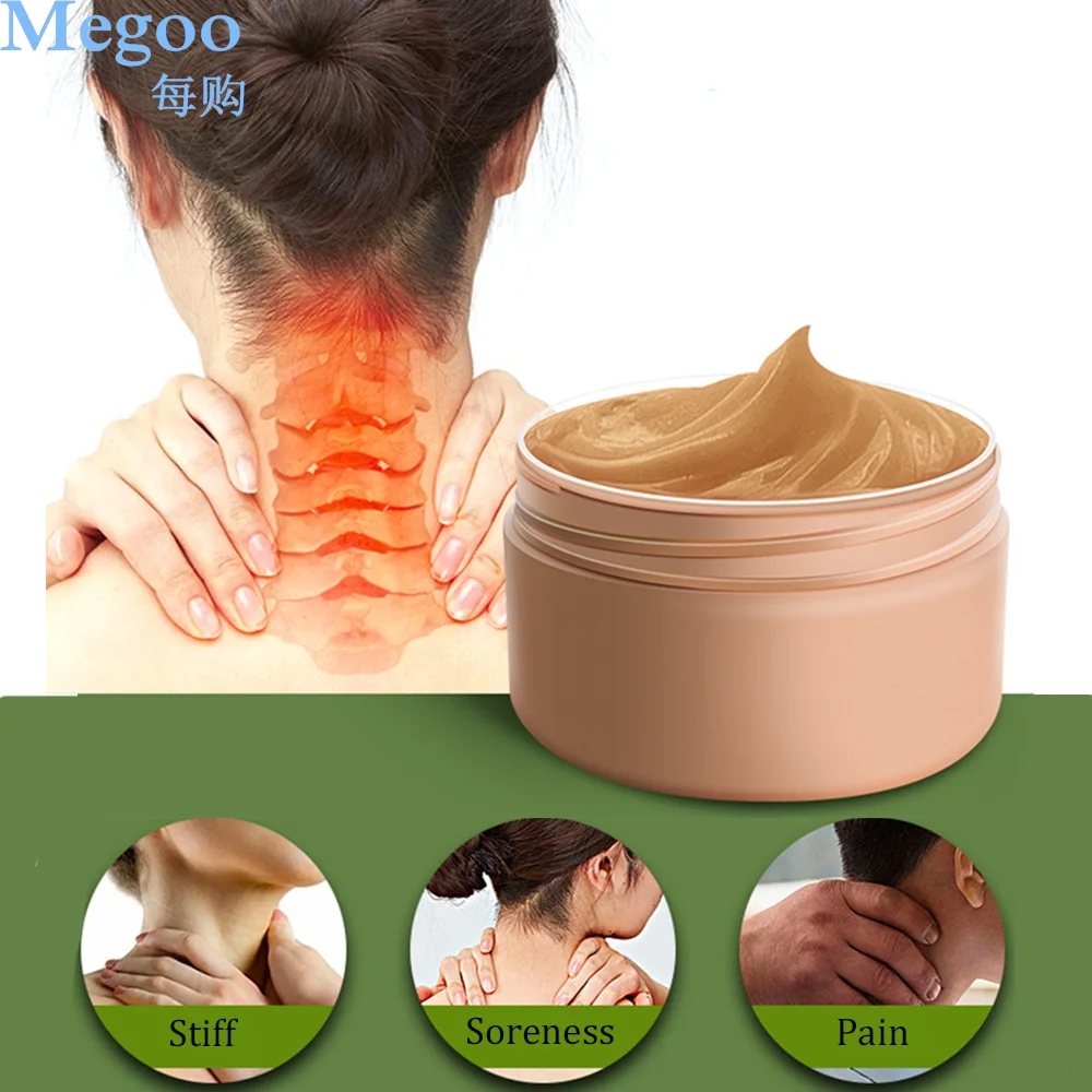 

1Box 50g Medical Wormwood Body Pain Relief Balm Cervical Vertebra Knee Shoulder Lumbar Spine Synovium Back Pain Relief Plaster