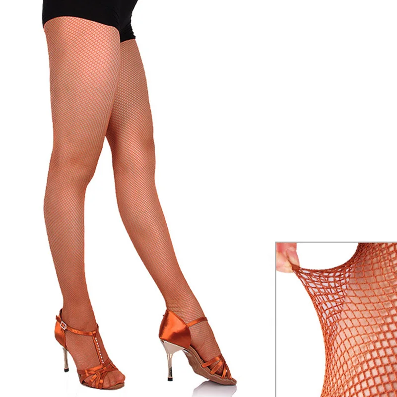 Колготки в сеточку профессиональные колготки для латинских танцев Seemless