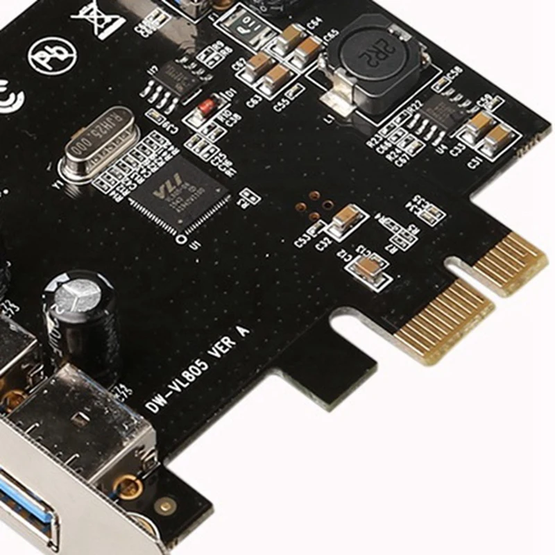 

4 Ports USB3.0 Expansion Card PCI Express 2.0 Adapter Card Desktop Hub Card
