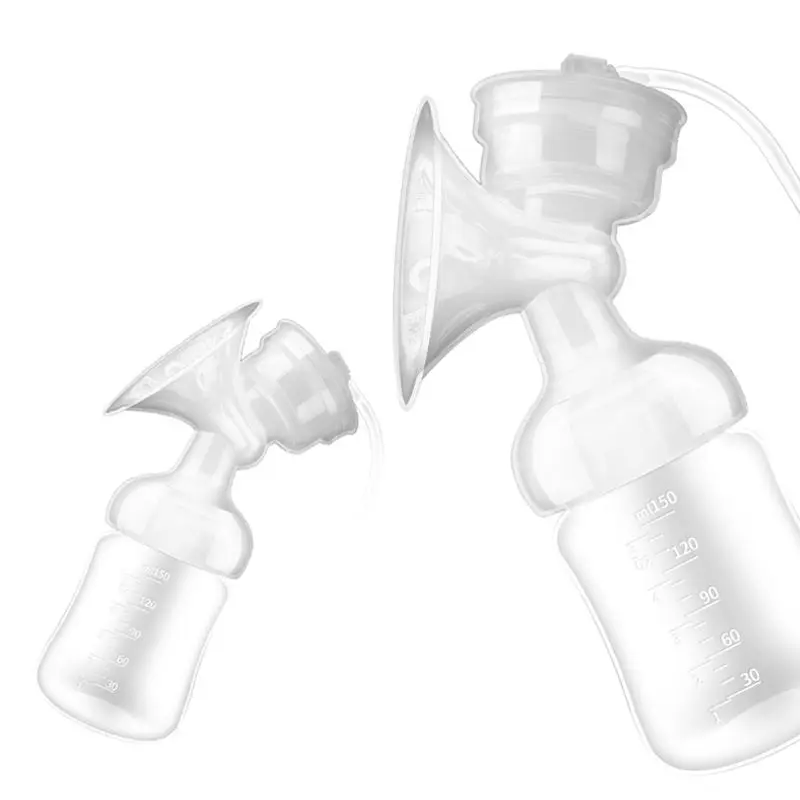 

Electric Breast Pump Automatic Milker with Baby Bottle Suction Milk Extractor P31B