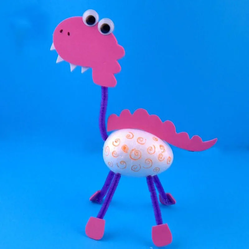 

Crafts Kids Diy Homemade 3D Animals Kindergarten Learning Early Education Toys Montessori'S Teaching Aids For Children Baby Toys