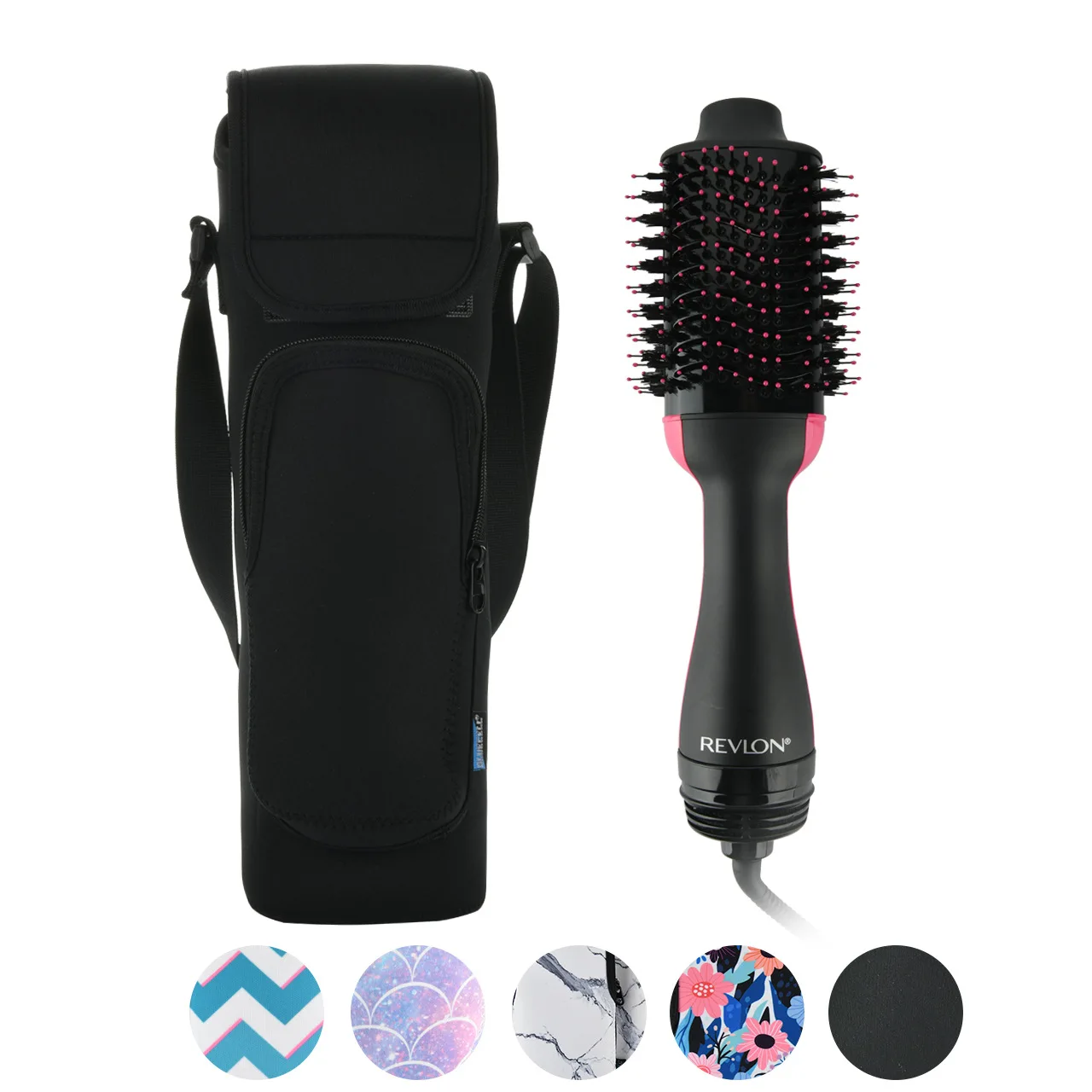 2021 Newest EVA Portable Travel Case for Revlon One-Step Hair Dryer & Volumizer& Styler and Accessories Waterproof Bags