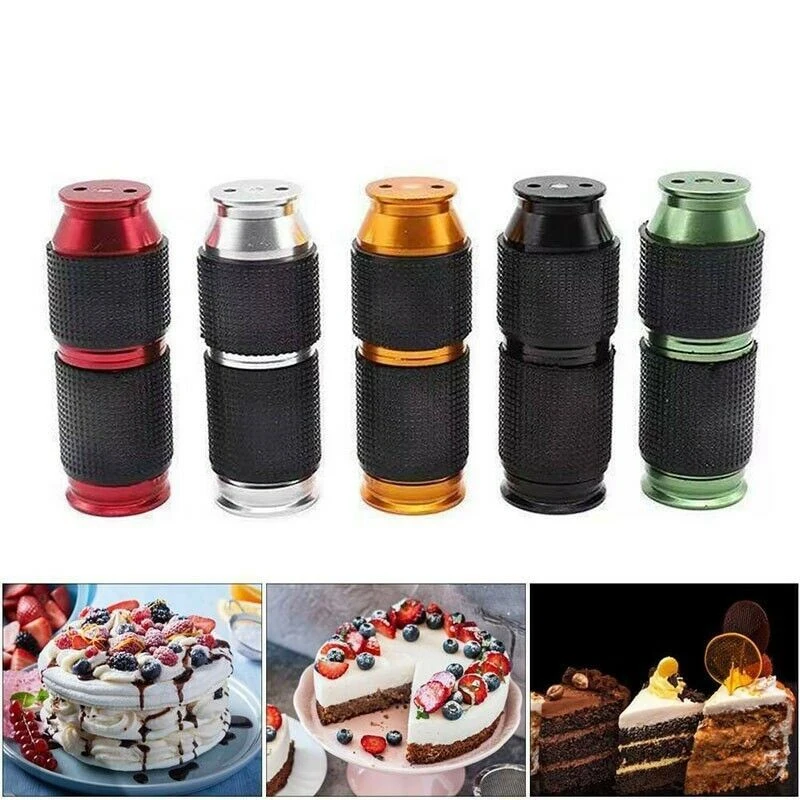 Portable Whipped Cream Cracker Dispenser Mini Rubber Grip Safe Gas Canister Whipping Dessert Tools |