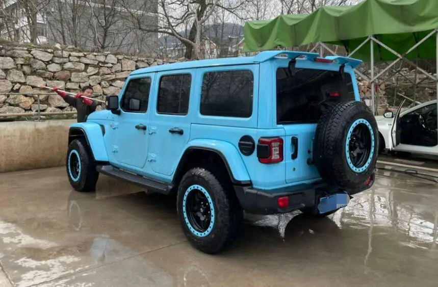 For Jeep Wrangler Spoiler 2008-2021 spoiler ABS Material Car Rear Wing Color A | Автомобили и мотоциклы