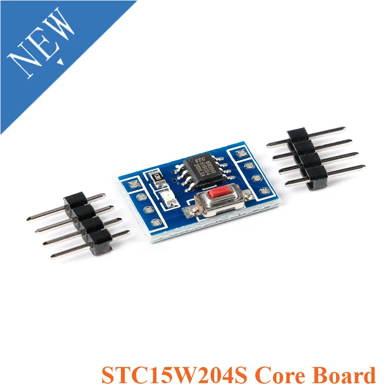 2шт STC15W204S 51 Core обучающая макетная плата модуль SCM микроконтроллер системная SOP8