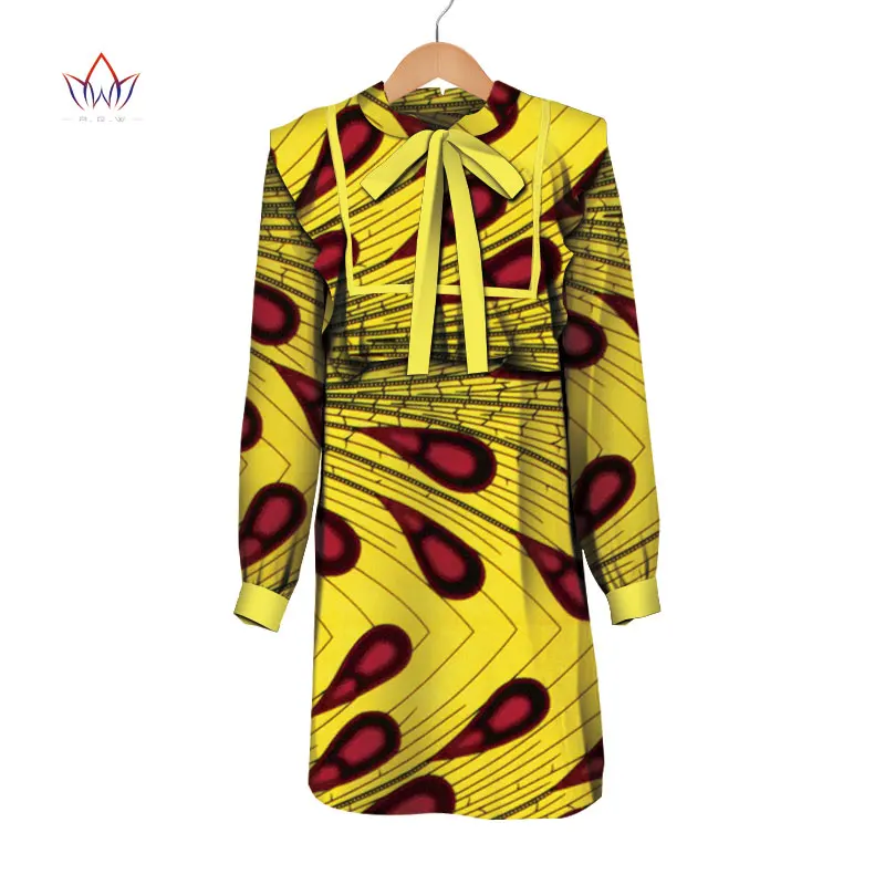 

Осеннее платье в африканском стиле для женщин, свободное платье в африканском стиле, печатный воск, ткань, длинное Повседневное платье-руба...