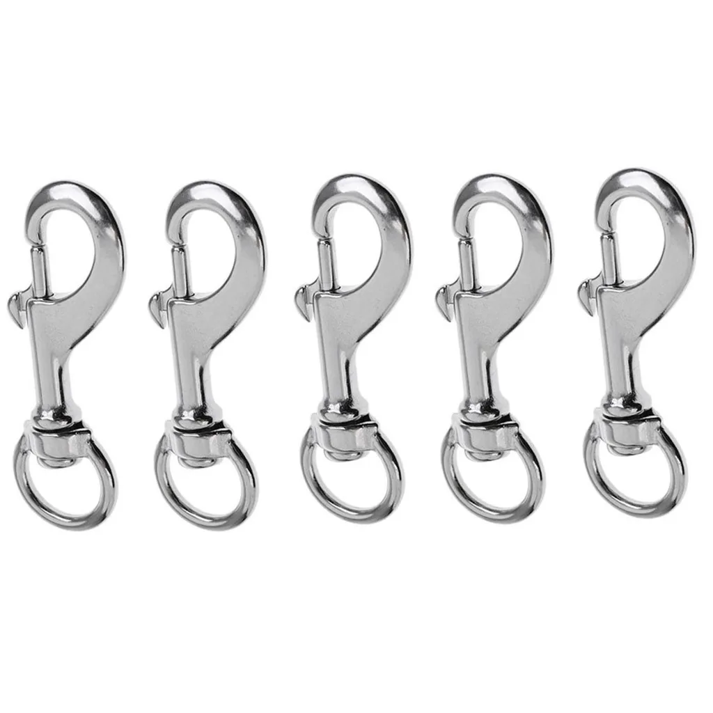 Set 5 Swivel Snap Hooks Pet Leash Clip Scuba Diving BCD Gear Holder Accessories | Спорт и развлечения