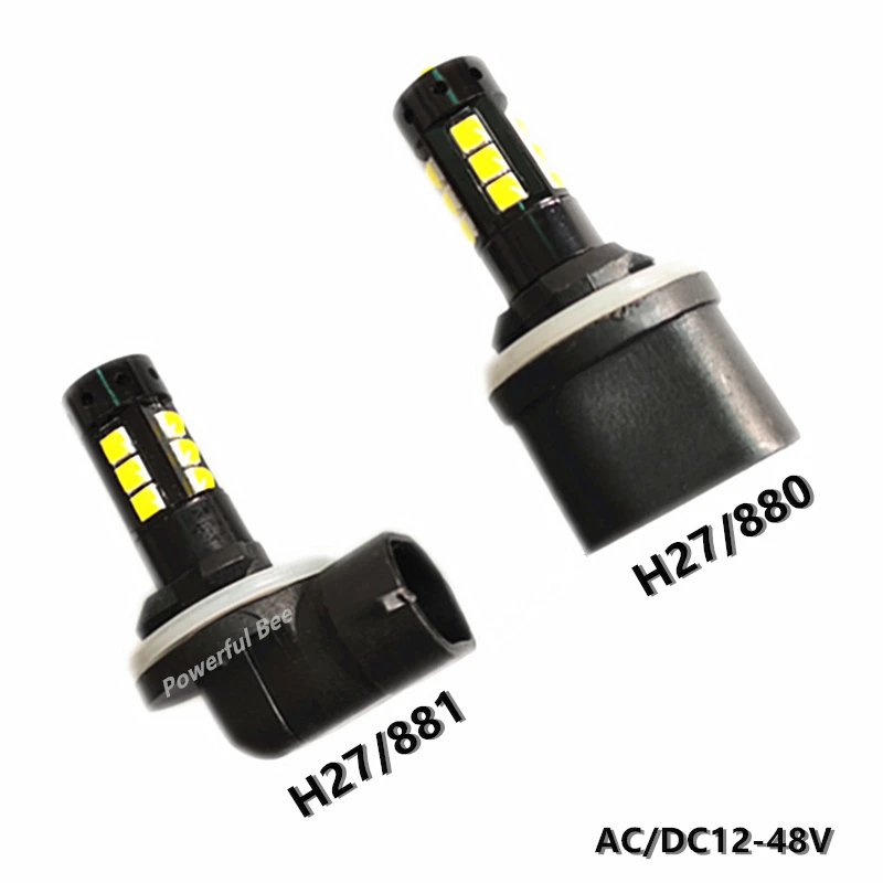 2 x H27/880 881 30 Вт мощность 12-48 В Автомобильная фара для грузовика автобуса фонарь