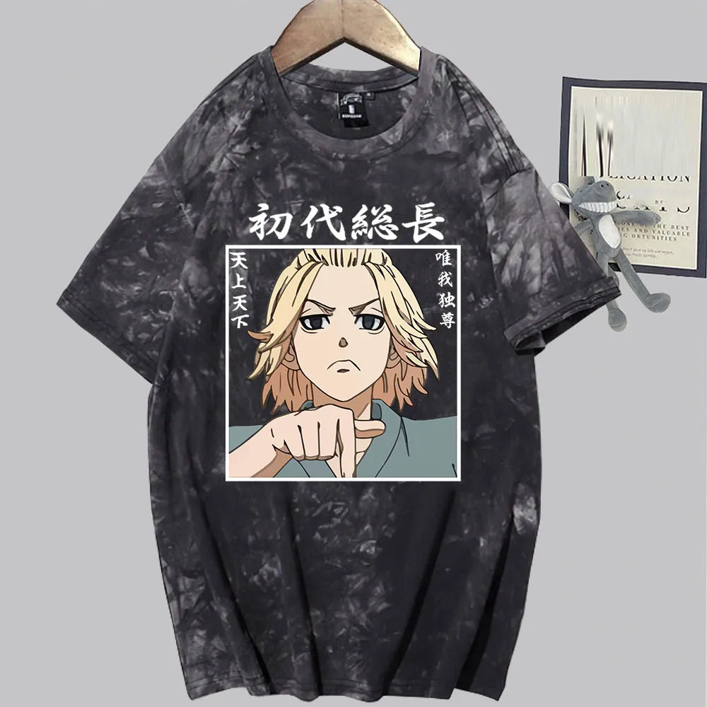 

Tokyo Revengers Harajuku T-shirt Anime Woman Tshirt Graphic Top Tees Male