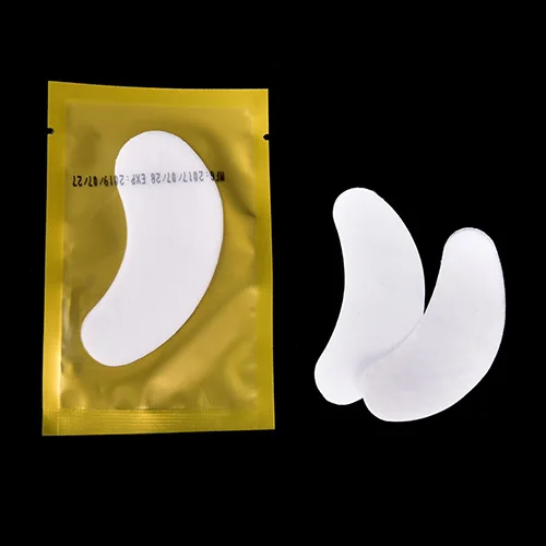 Накладки для глаз безворсовые бумажные накладки наращивания ресниц 5 парт/лот |