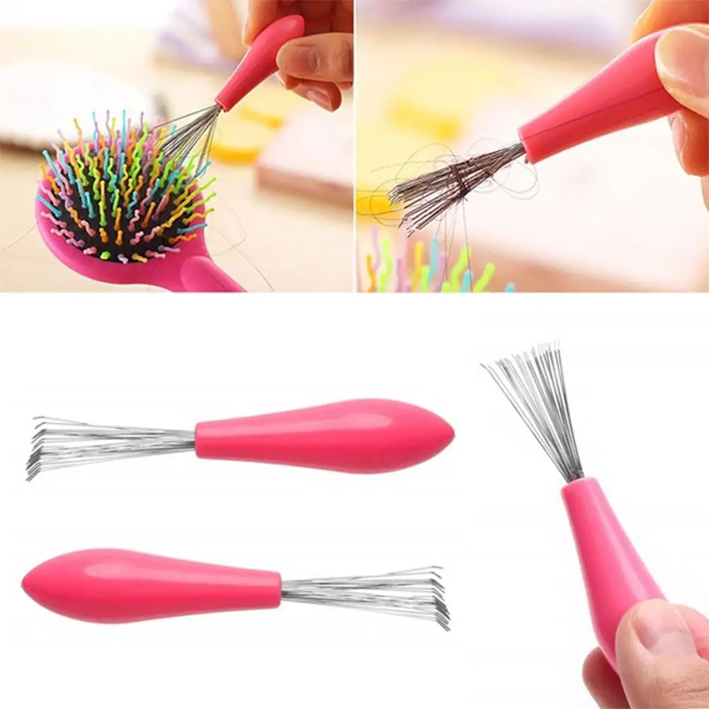 

Durable Comb Cleaning Claw Comb Hair Brush Cleaner Cleaning Remover Embedded Cleaner Plastic Mini Comb Tool M4P5